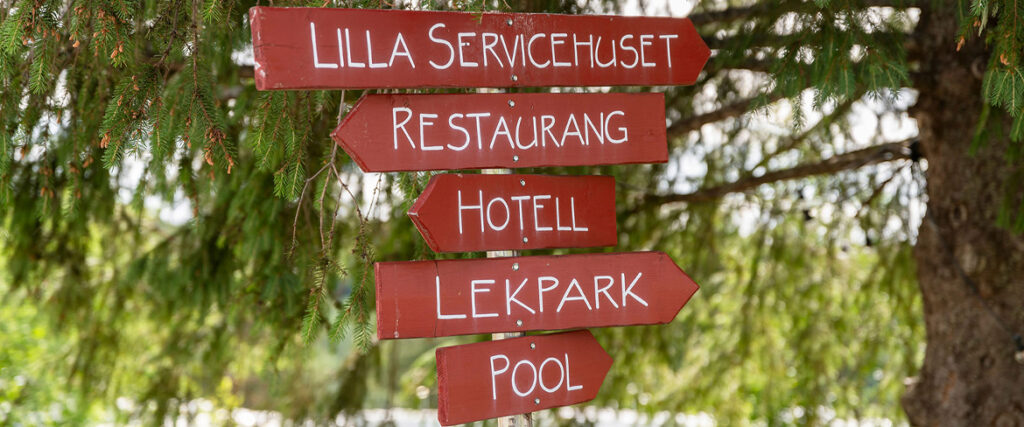 Skylt Destination Sikfors