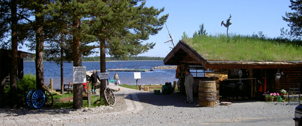 Jävrebodarnas fiskecamp entré