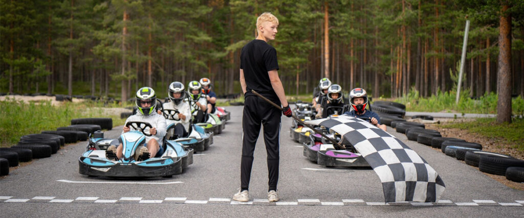 Start för gocartutmaning