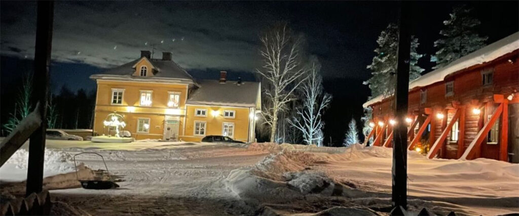 The Manor at winter