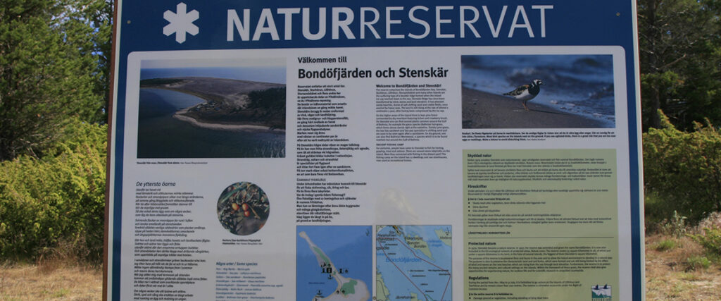 Skylt  Stenskär
